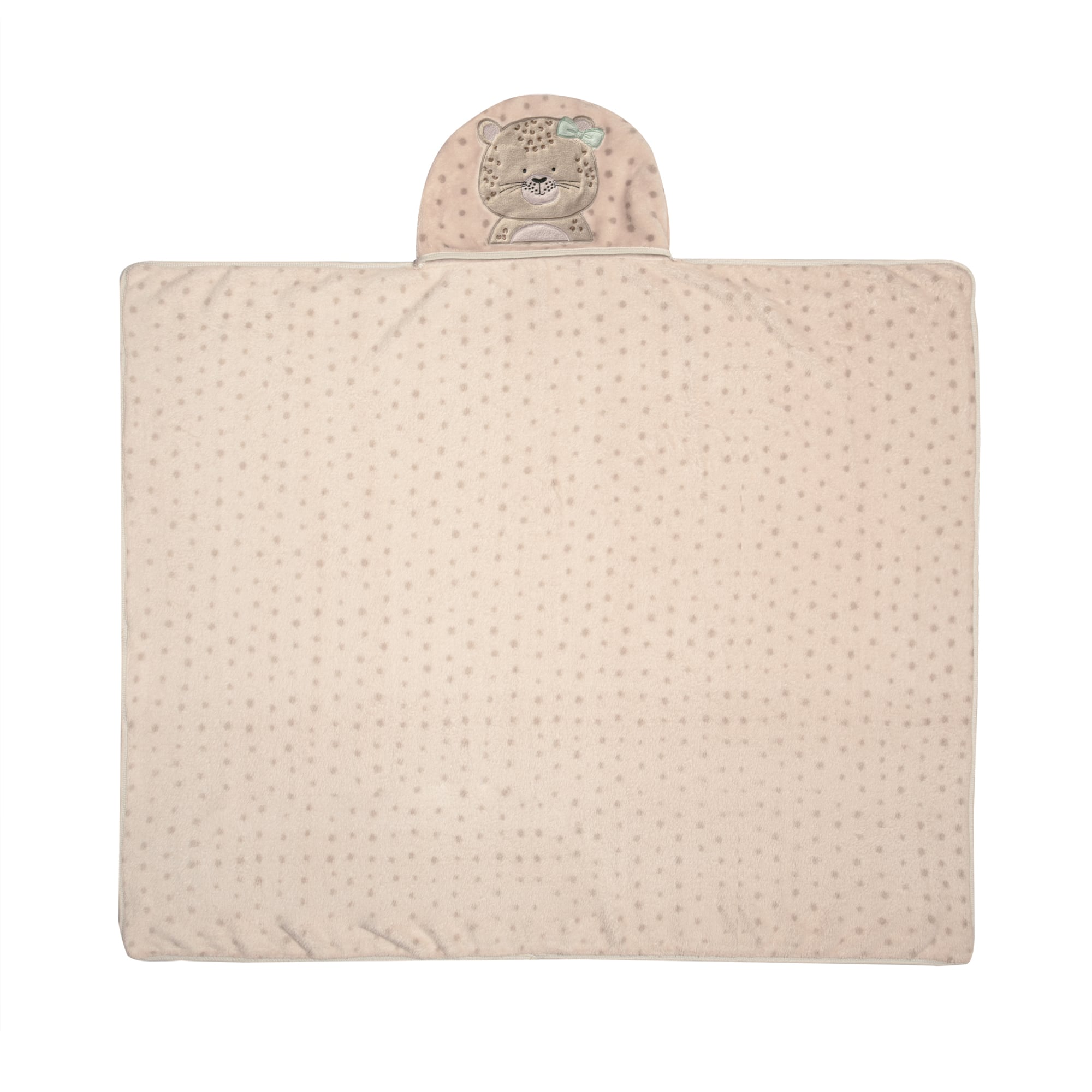 Toalha de Banho Papi Soft com Capuz Bordado - Conforto Exclusivo para Seu Bebê
