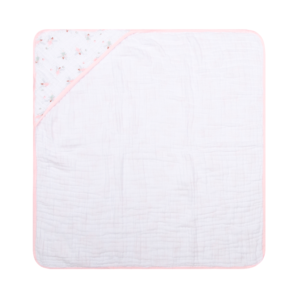 Toalha de Banho Papi Soft com Capuz  Fadinhas 80x80cm – Conforto e Qualidade Exclusiva