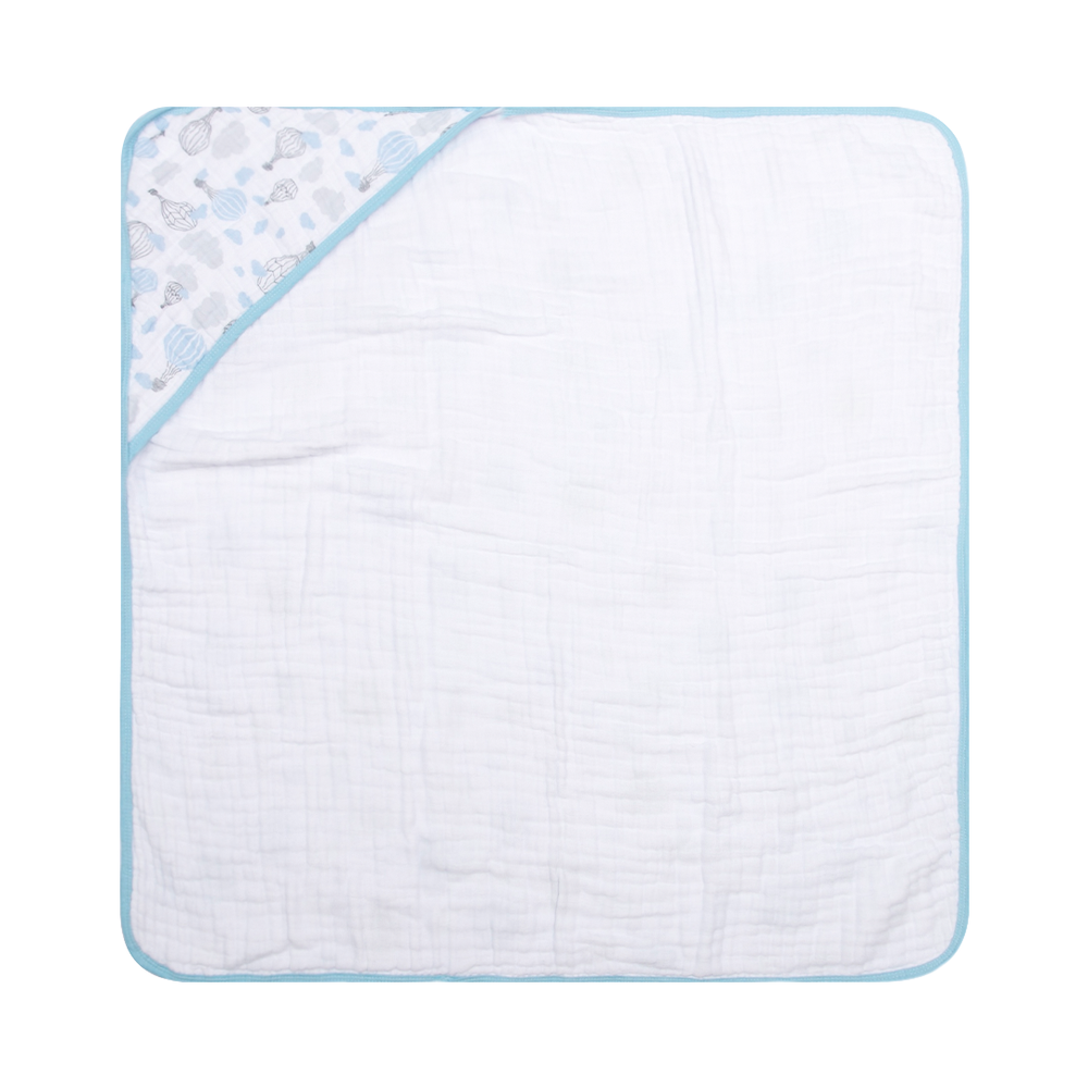 Toalha de Banho Papi Soft com Capuz Balões no Céu 80x80cm – Conforto e Qualidade Exclusiva