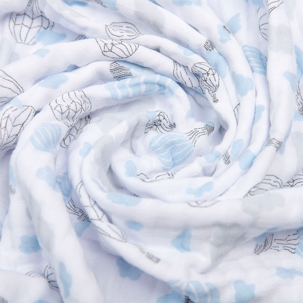 Toalha de Banho Papi Soft com Capuz Balões no Céu 80x80cm – Conforto e Qualidade Exclusiva