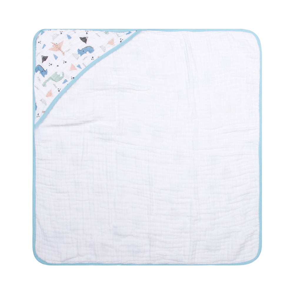 Toalha de Banho Papi Soft com Capuz Jurassic 80x80cm – Conforto e Qualidade Exclusiva