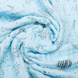 Toalha de Banho Papi Soft com Capuz Astronauta 80x80cm – Conforto e Qualidade Exclusiva