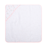Toalha de Banho Papi Soft com Capuz Arco de Flores 80x80cm – Conforto e Qualidade Exclusiva