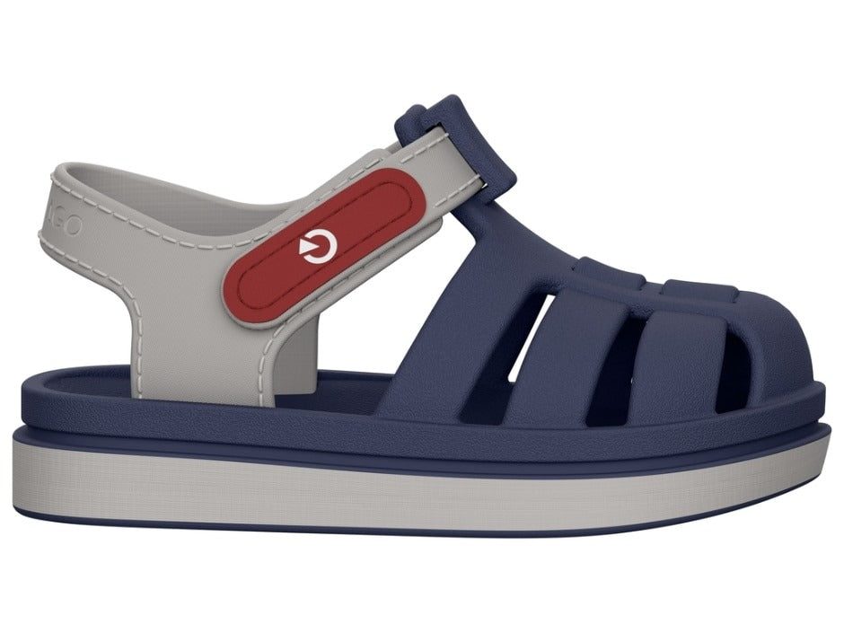Sandália Cartago Oslo II Azul/Cinza – Conforto e Estilo no Dia a Dia