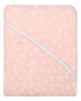 Toalha de Banho Papi Soft com Capuz Estampado - Margaridas