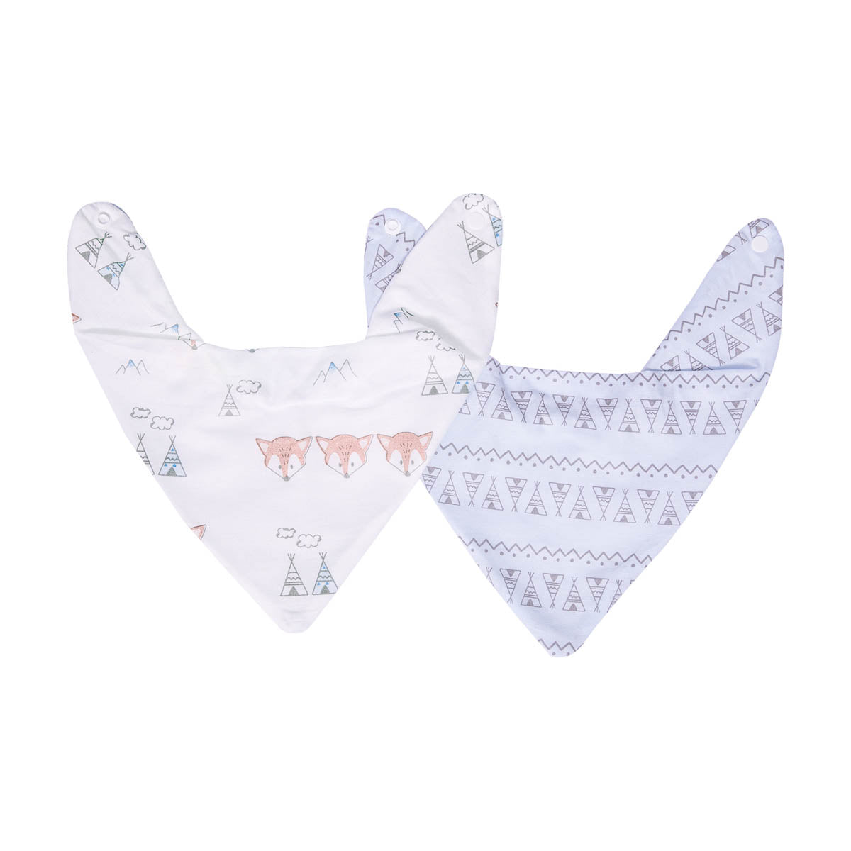 Kit Babador Bandana Papi Baby – 2 Unidades Tamanho Único Oca