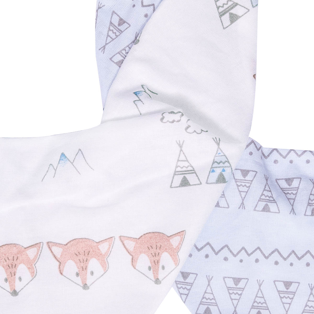 Kit Babador Bandana Papi Baby – 2 Unidades Tamanho Único Oca