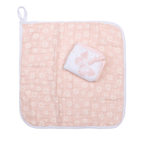 Paninho de boca papi soft c/prendedor de chupeta est 40cm x 40cm contém 02 un margaridas