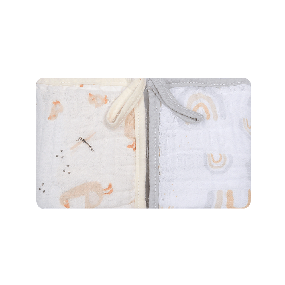 Paninho de boca papi soft c/prendedor de chupeta est 40cm x 40cm contém 02 un passeio dos patinhos