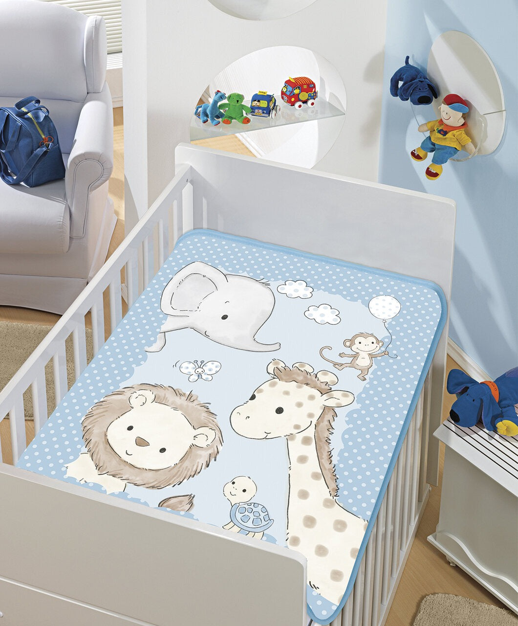Cobertor de Bebê Colibri Le Petit Masculino – Quentinho e Sofisticado