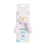 Naninha com Prendedor de Chupeta Feminina Pimpolho Rosa/Coruja