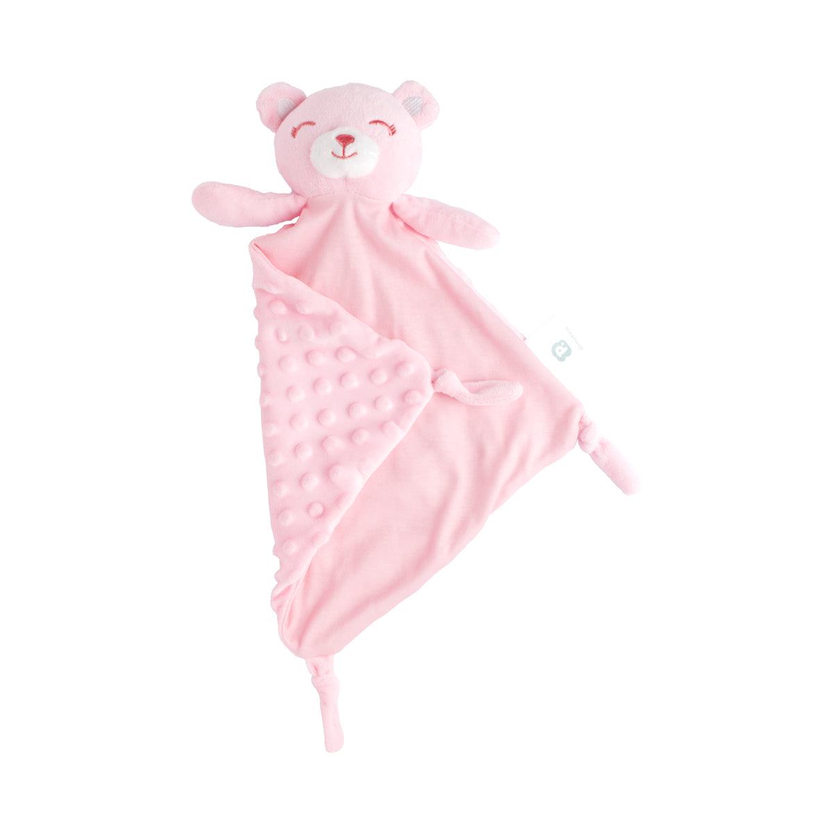 Naninha com Textura Feminina Pimpolho Urso/Rosa