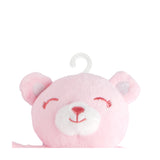 Naninha com Textura Feminina Pimpolho Urso/Rosa