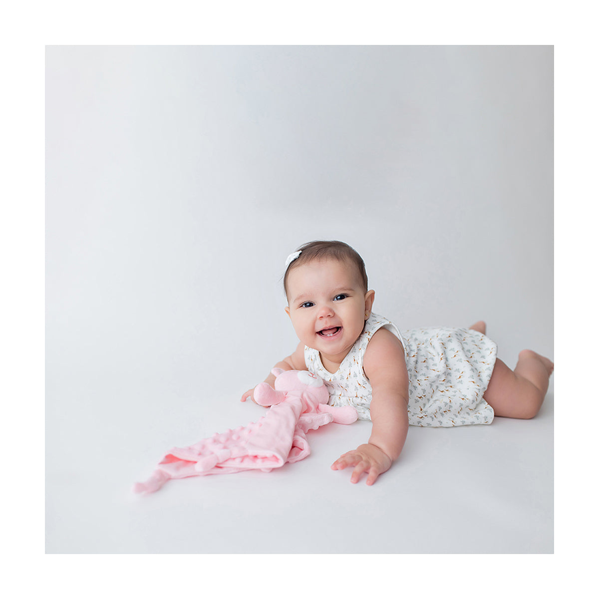 Naninha com Textura Feminina Pimpolho Urso/Rosa