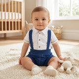 Conjunto Masculino Bebê Gola Polo Paraiso – Estilo Pequeno Cavalheiro