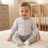 Conjunto de Bebê com Estampa Urso e Conforto Diário