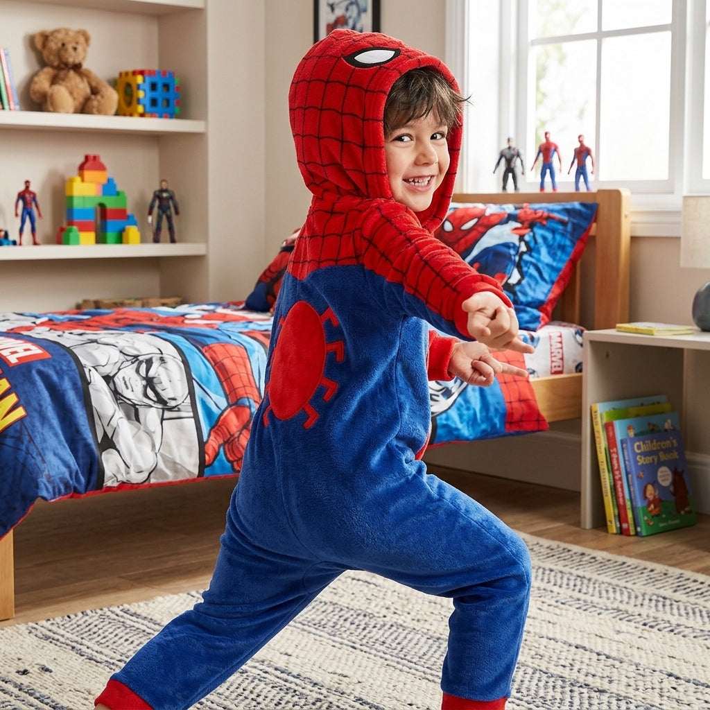 Kigurumi Masculino Spider Mam – Vista a Energia da Diversão Autêntica