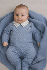 Saída Maternidade em Tricot Noruega – O Toque Clássico de Amor e Conforto