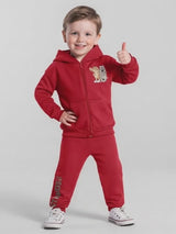 Conjunto Infantil Masculino Moleton Jacarezinho Skate