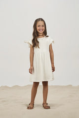 Vestido Feminino Infantil Vegas Tricot Favo