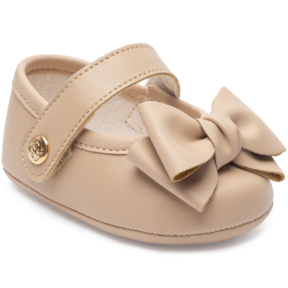 Sapatilha Boneca Pimpolho Fase 01 Branca – Elegância e Conforto para Bebês