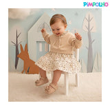 Sapatilha Boneca Pimpolho Fase 01 Branca – Elegância e Conforto para Bebês