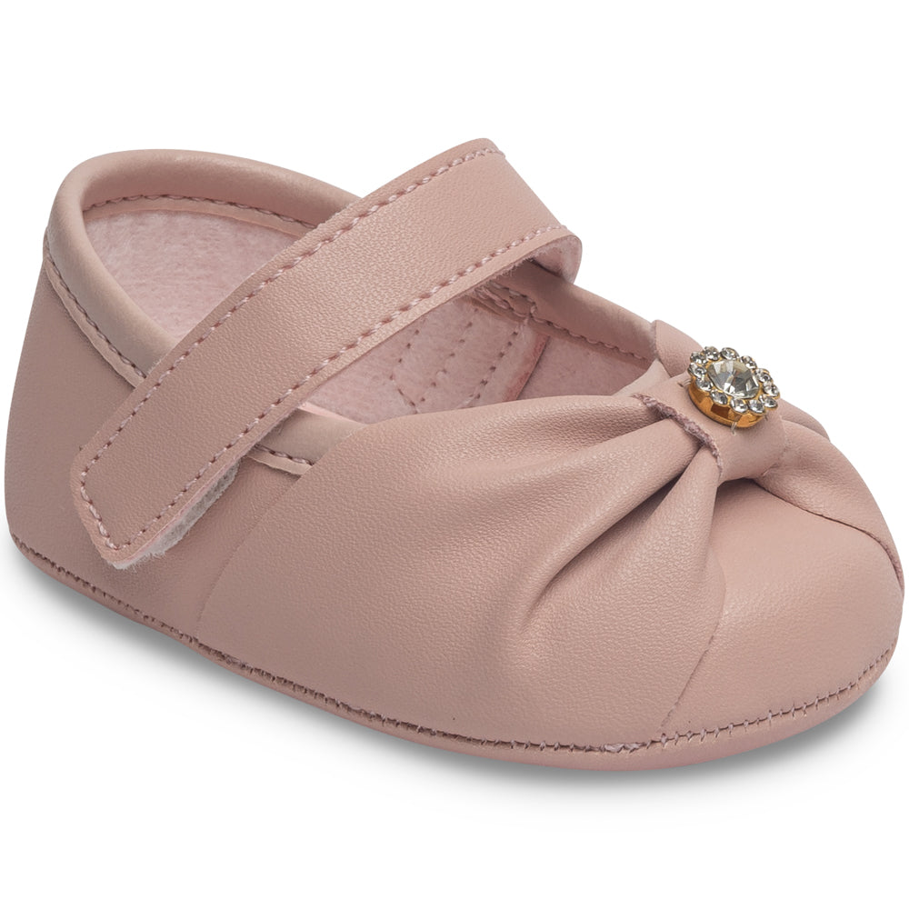 Sapatilha Princesa Pimpolho Fase 01 – Elegância e Conforto para Bebês