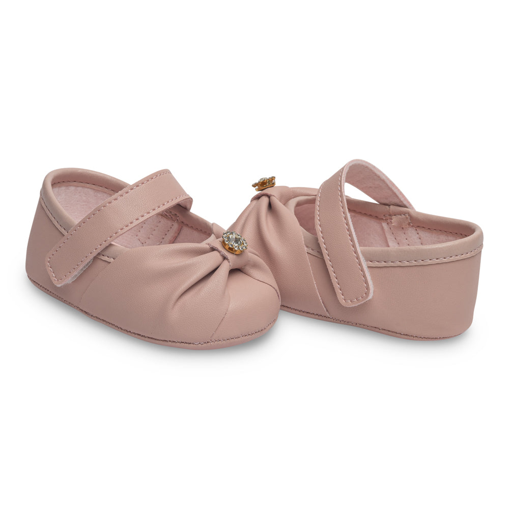 Sapatilha Princesa Pimpolho Fase 01 – Elegância e Conforto para Bebês