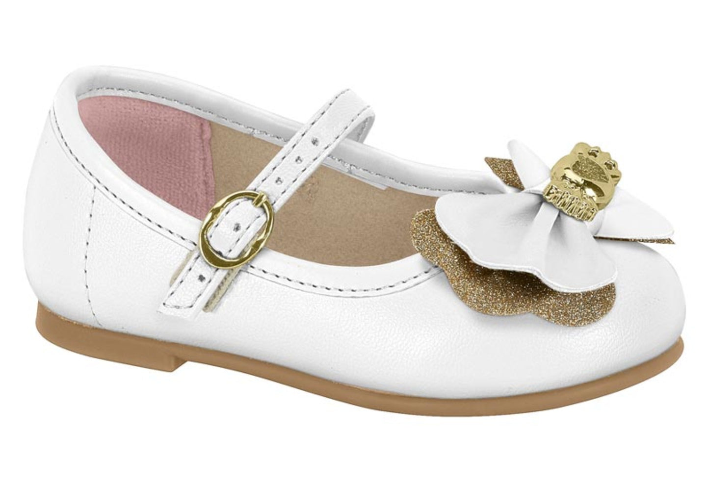 Sapatilha Femininia Infantil Napa Turim Lacos