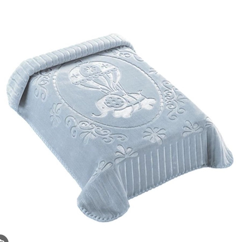 COBERTOR COLIBRI EXCLUSIVE RELEVO MASCULINO 80 cm x 1,10 m