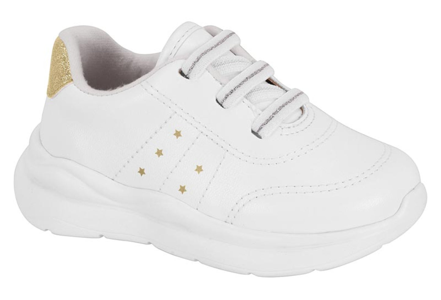 Tenis Feminino Infantil Veniz London Dourado