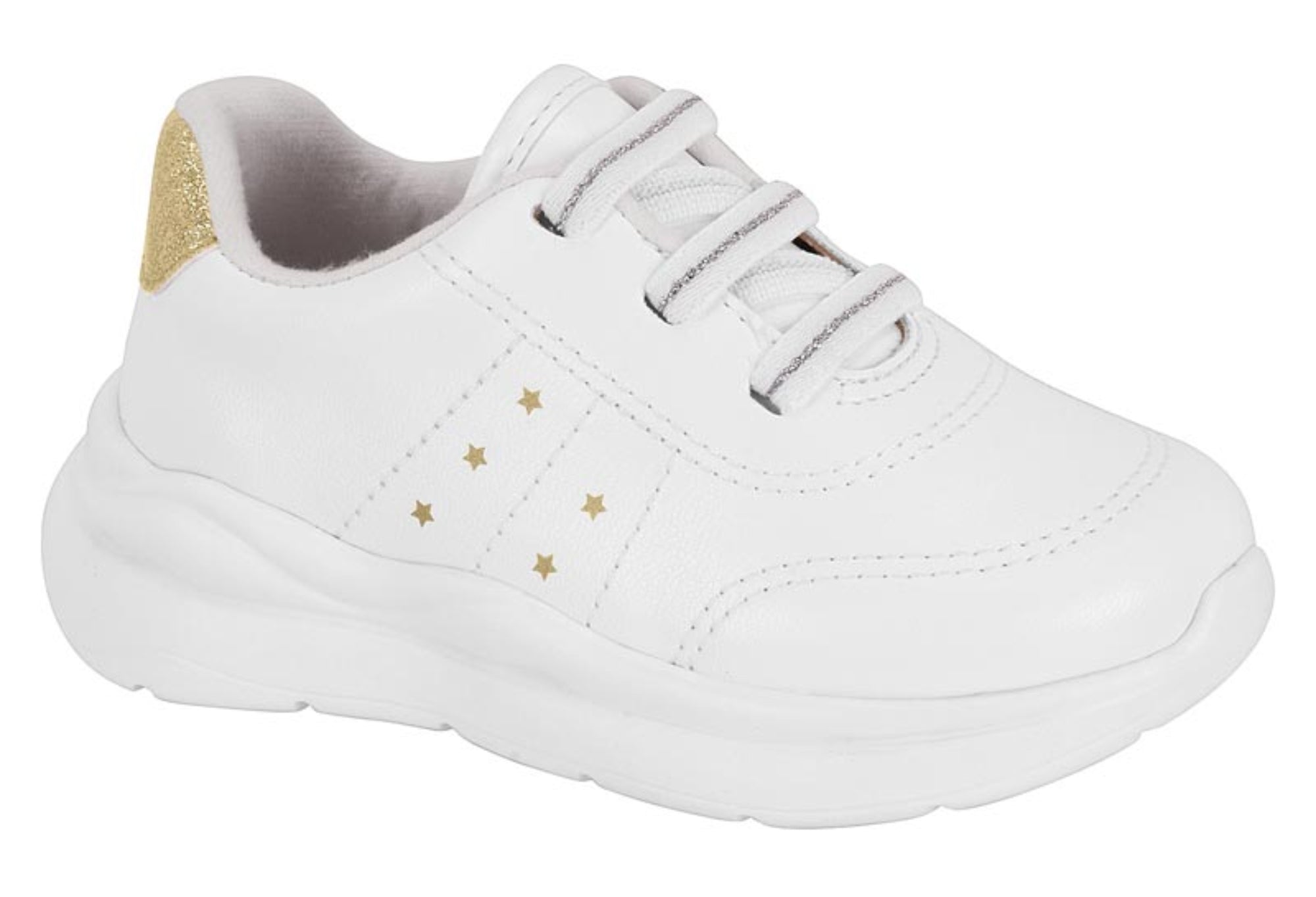 Tenis Feminino Infantil Veniz London Dourado