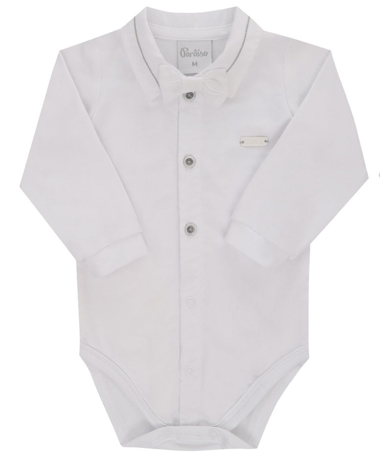 Body Masculino Infantil Longo
